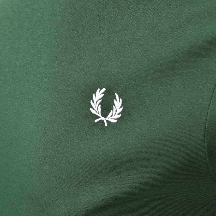 Alternative Image for ProductFred Perry Ringer T Shirt Green3